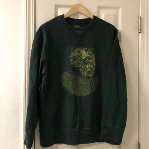 Green Bear Sweater
